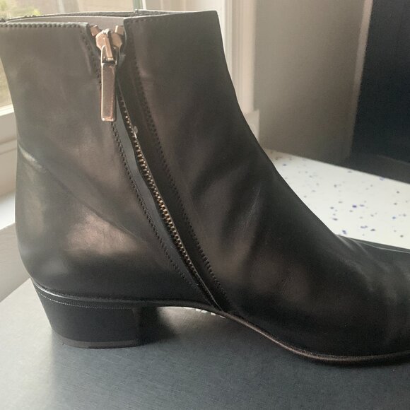 Alessandro Vasini Zip Boots - Picture 3 of 6